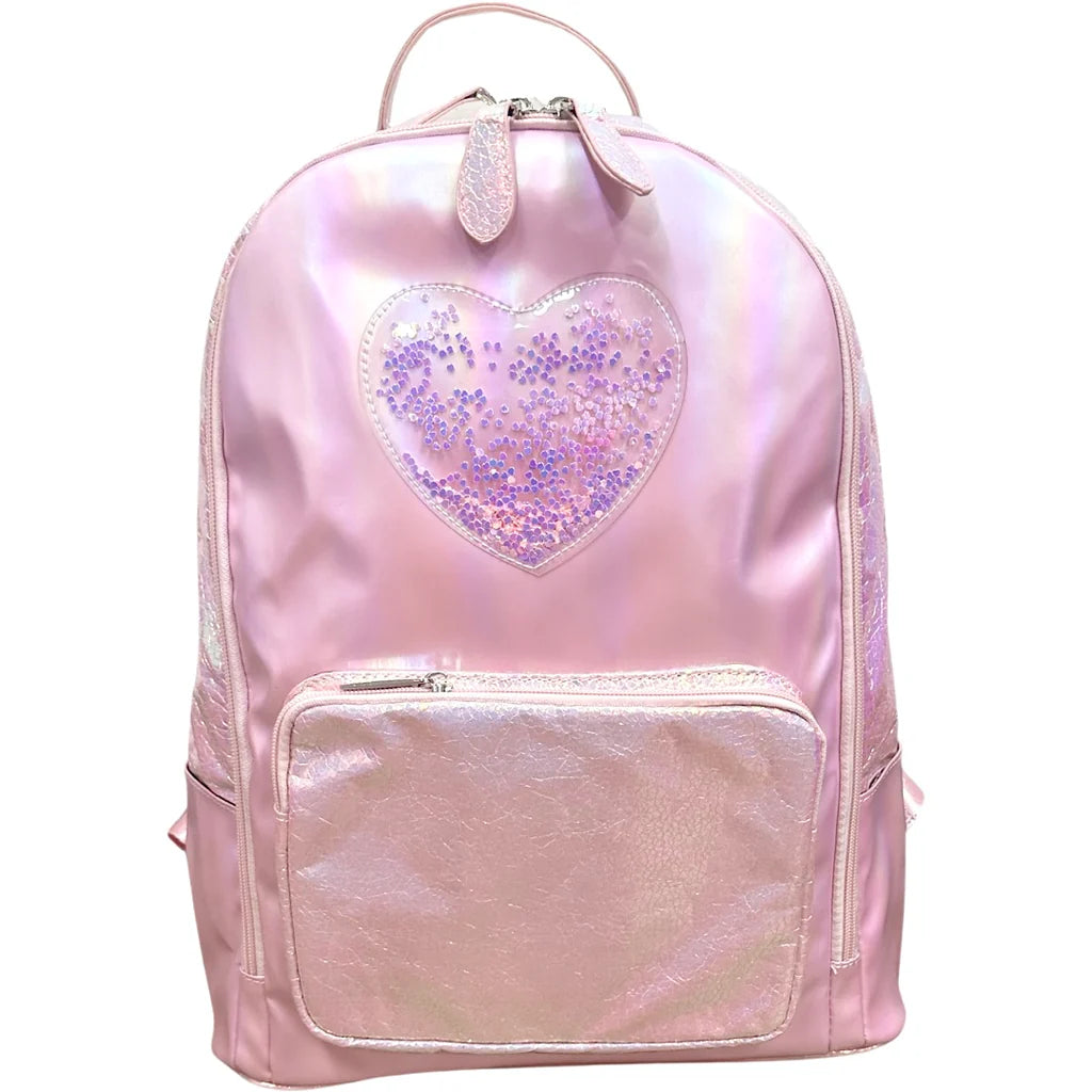Pink Heart Backpack
