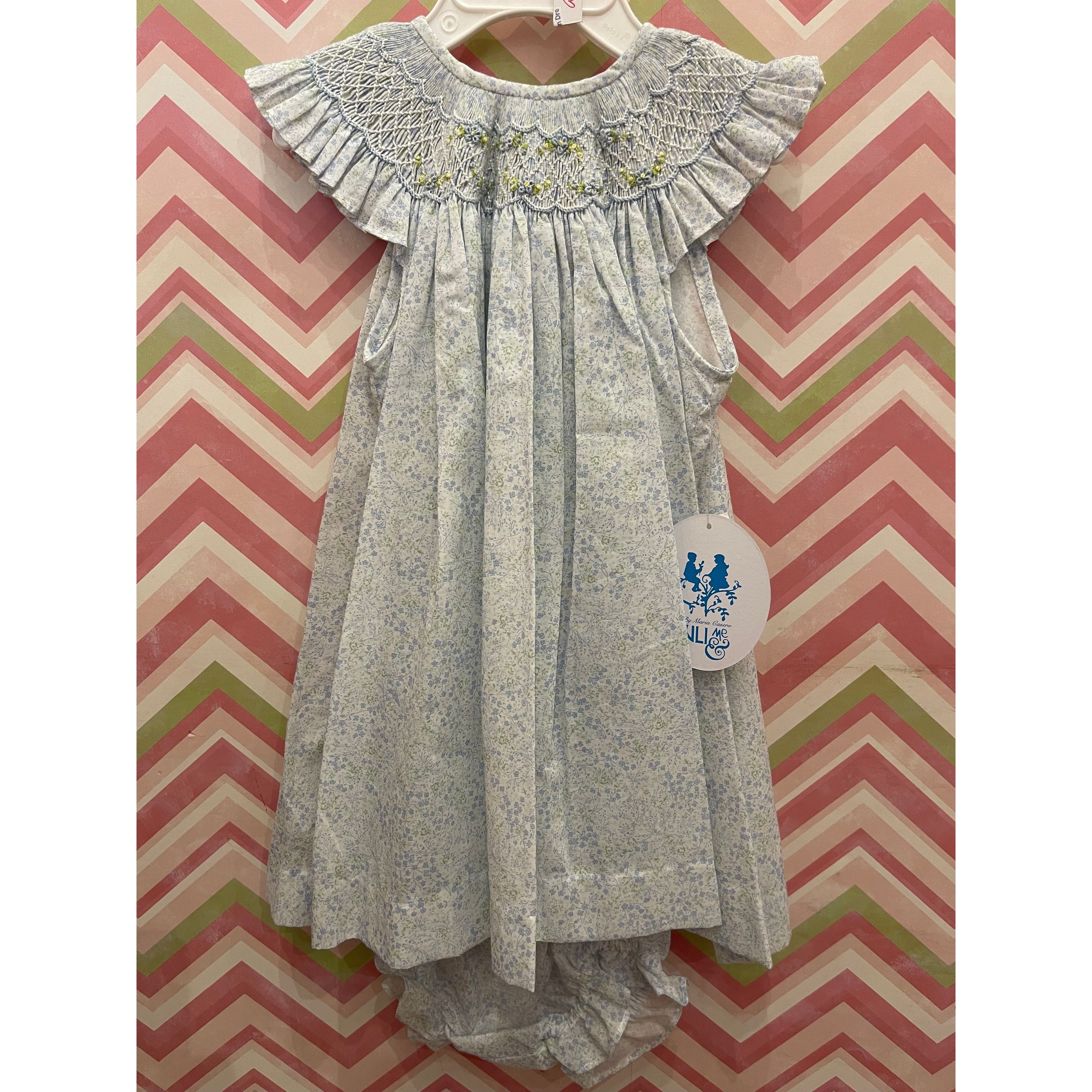 Soft Blue Fairy Garden Dress