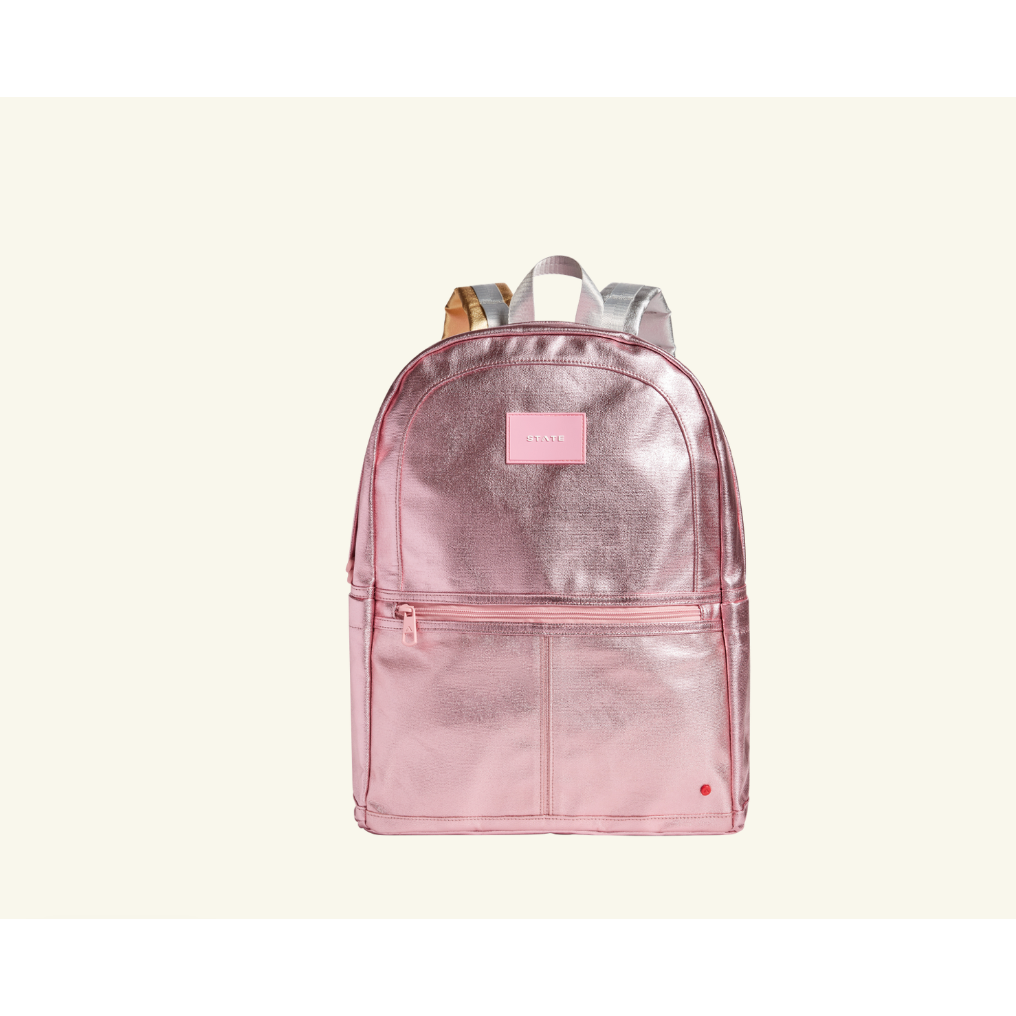 Large Backpack - Metalic Pink