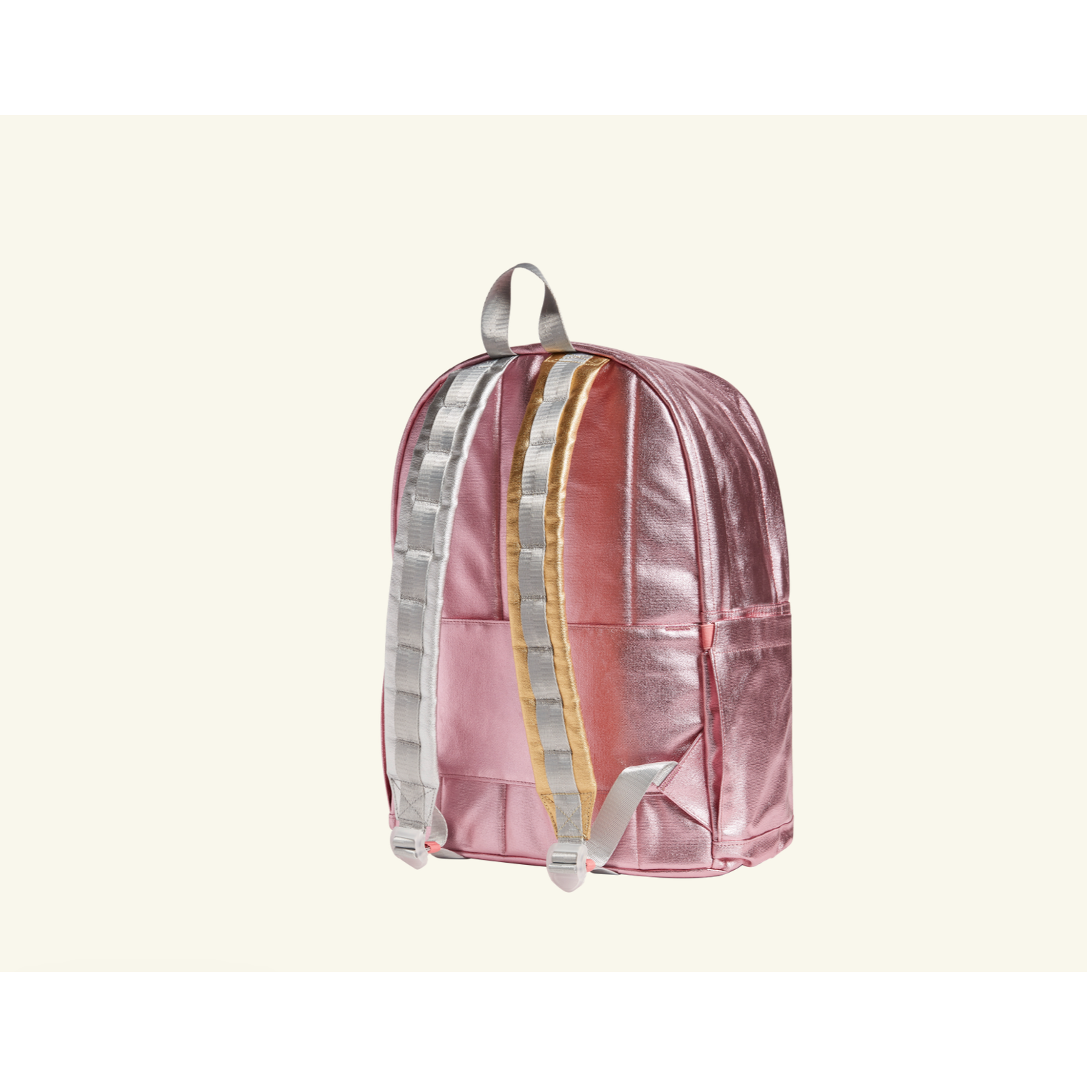 Large Backpack - Metalic Pink