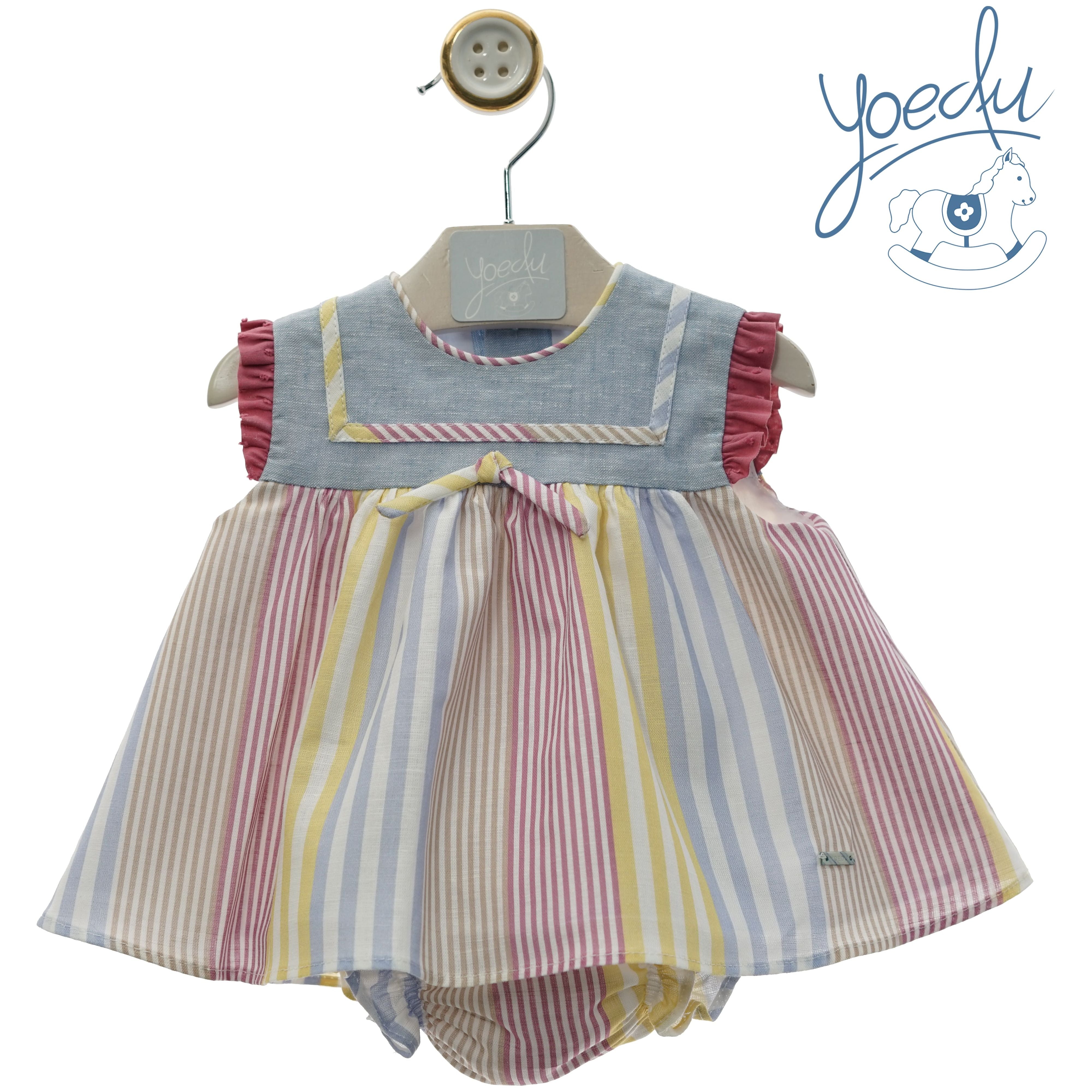 Rainbow Radiance Baby Dress