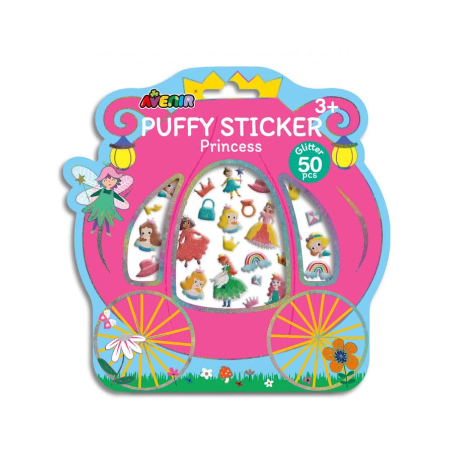 Puffy Sticker Princess