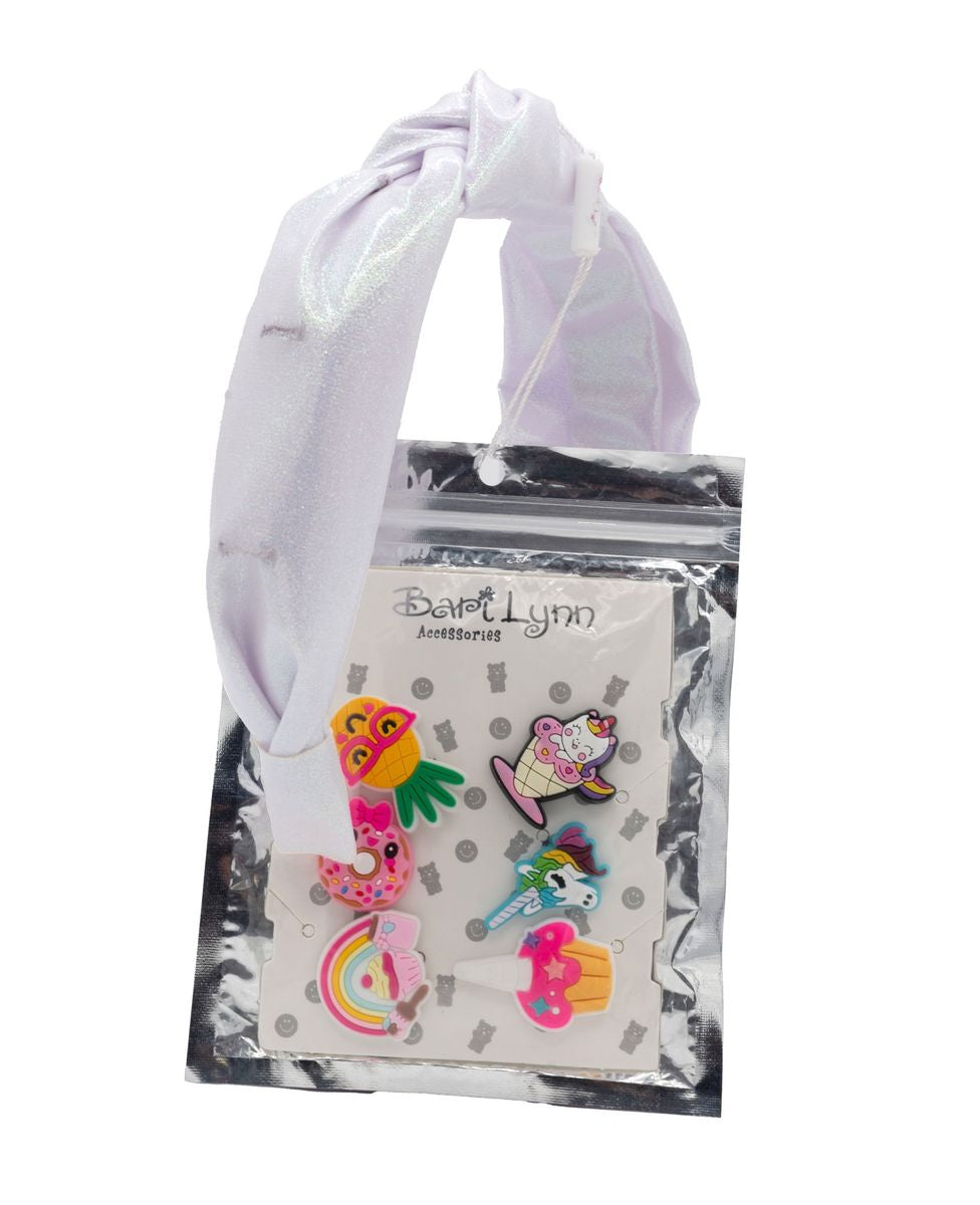 DIY Headband & Charms - White