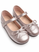 Metallic Pink Ballerinas