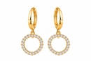 Gold Circles Earrings