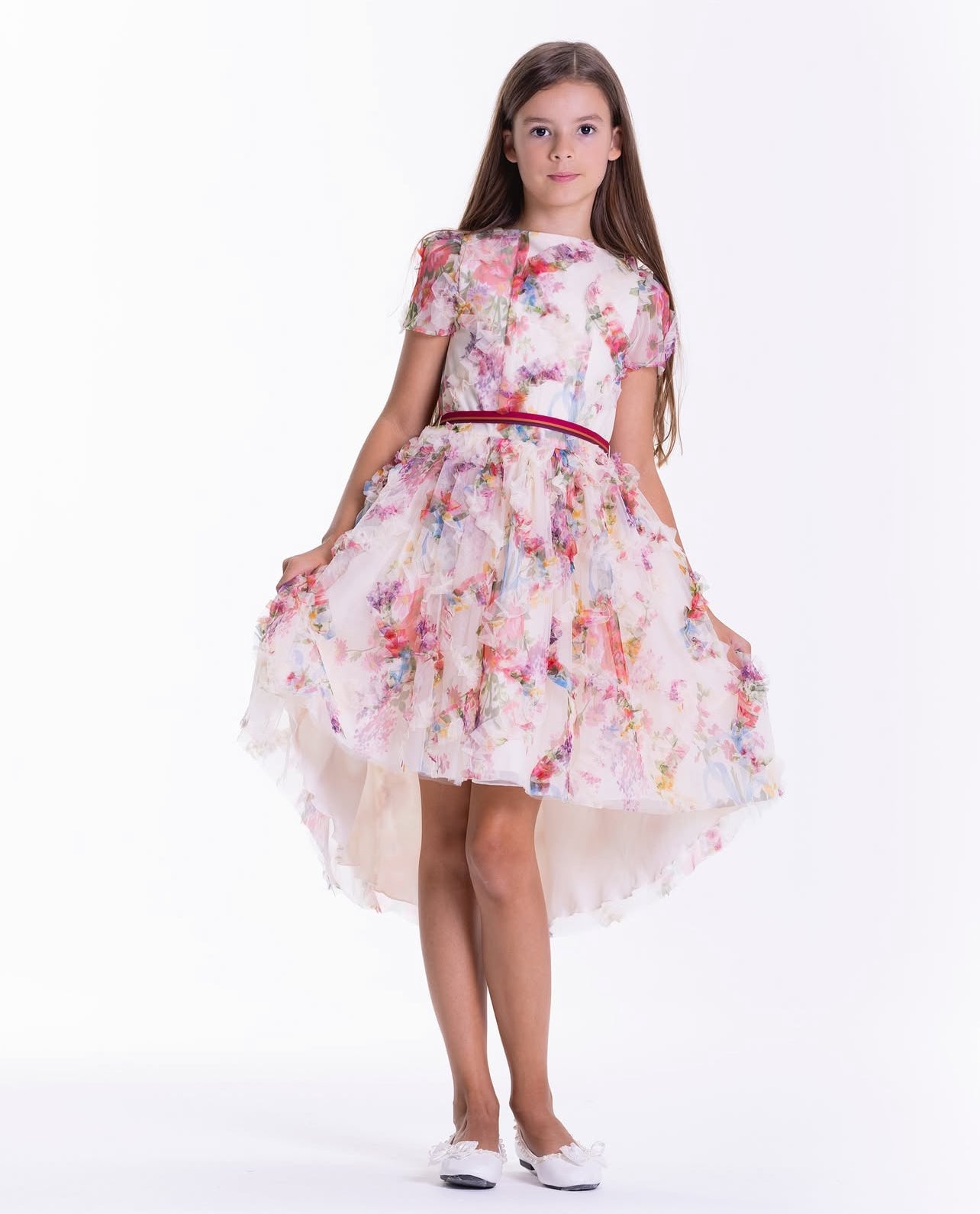 Colorful Flowers Dress