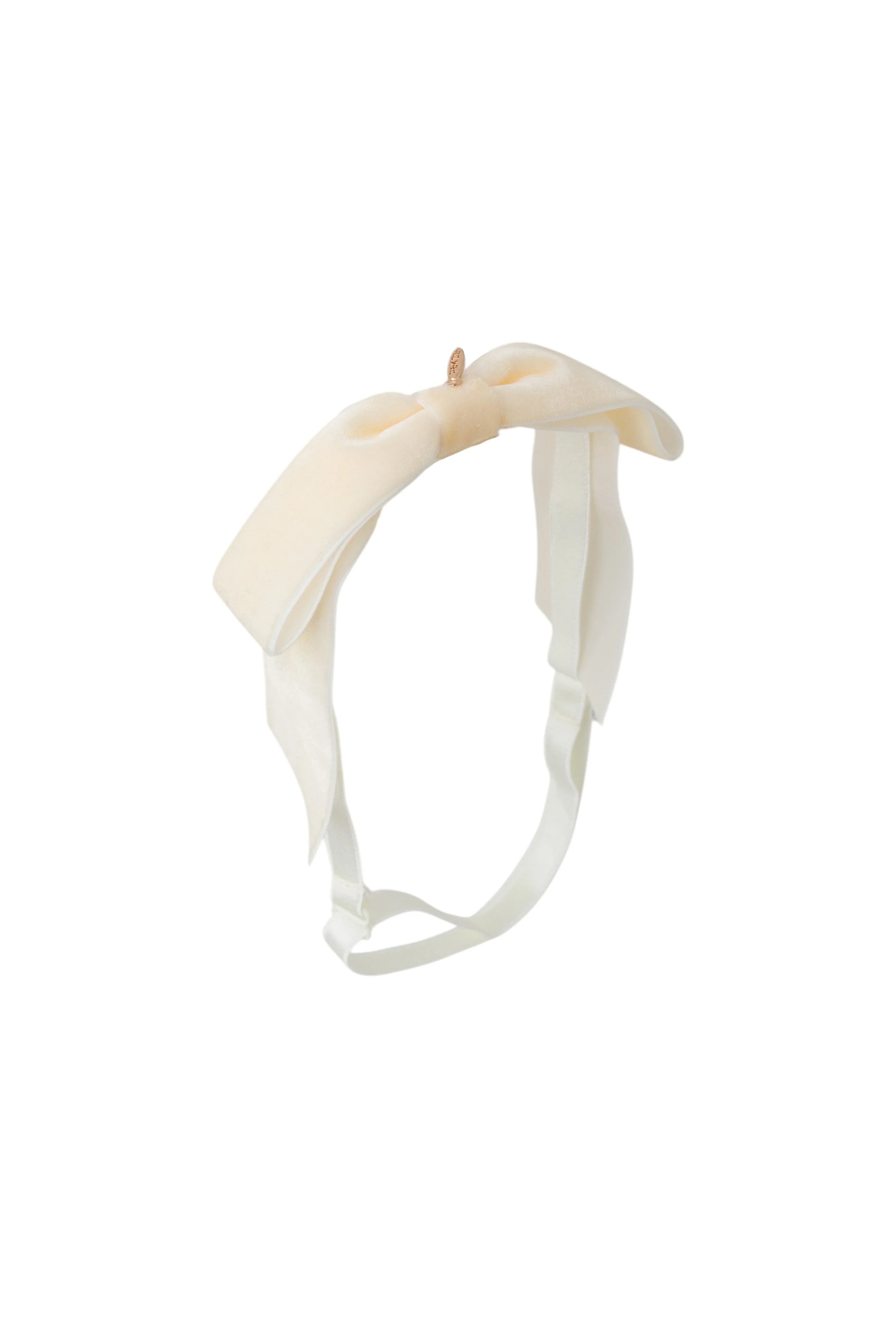 Matilda Velvet Wrap - Ivory