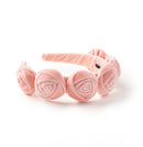 Rosette Velvet Headband Ballet Slipper