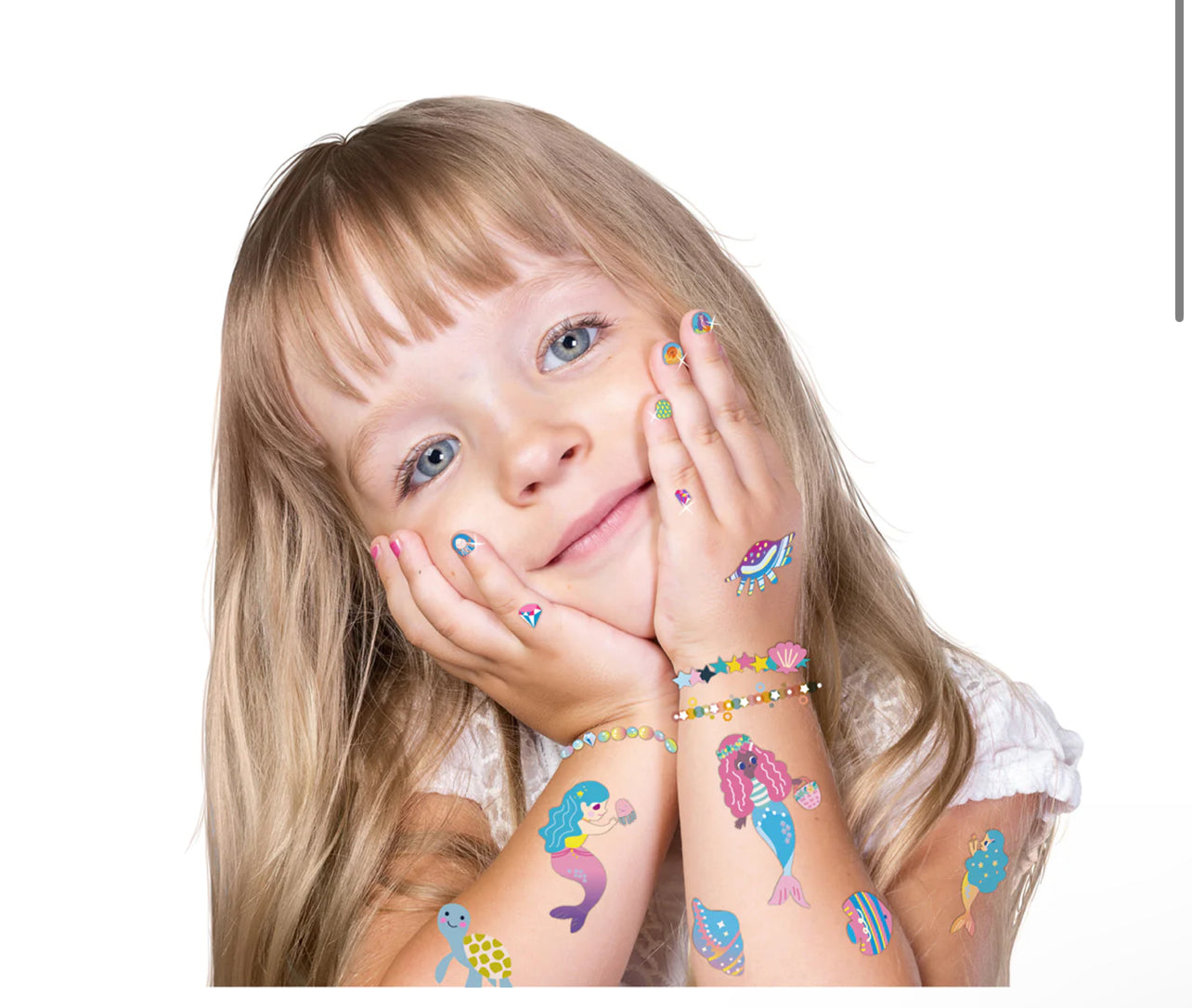 Nail Stickers & Tattoos Mermaid