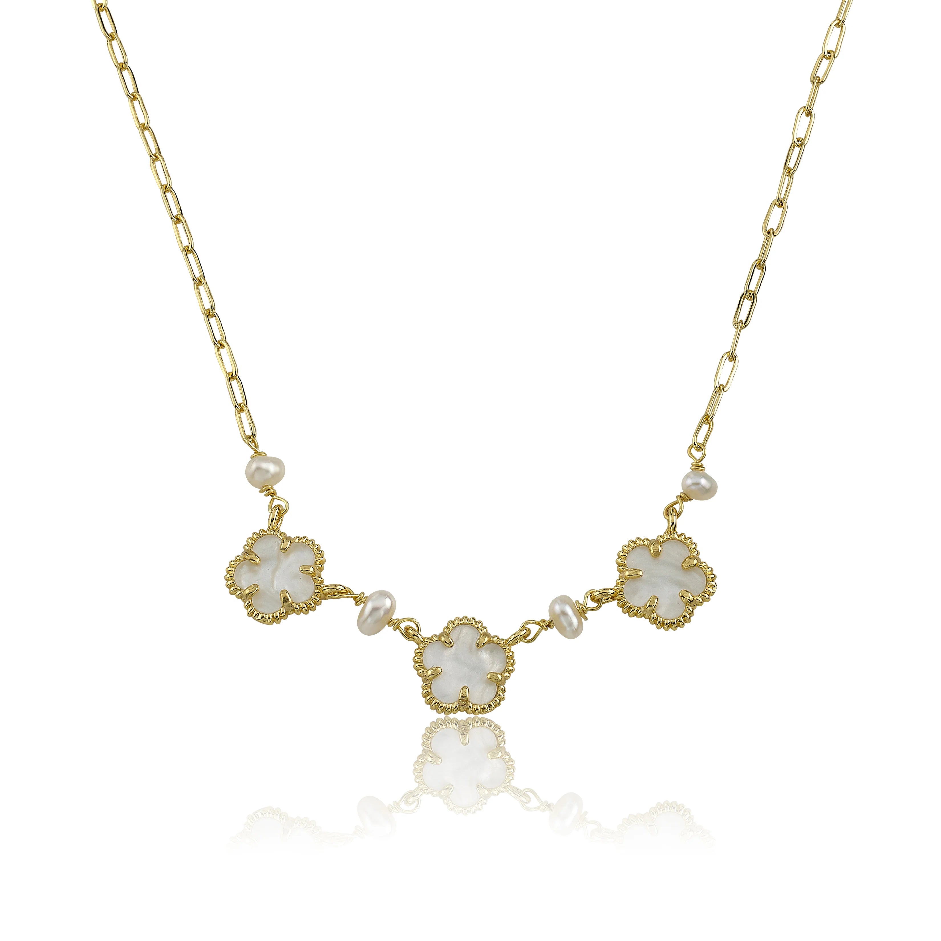 Freshwater Pearl Necklace - White