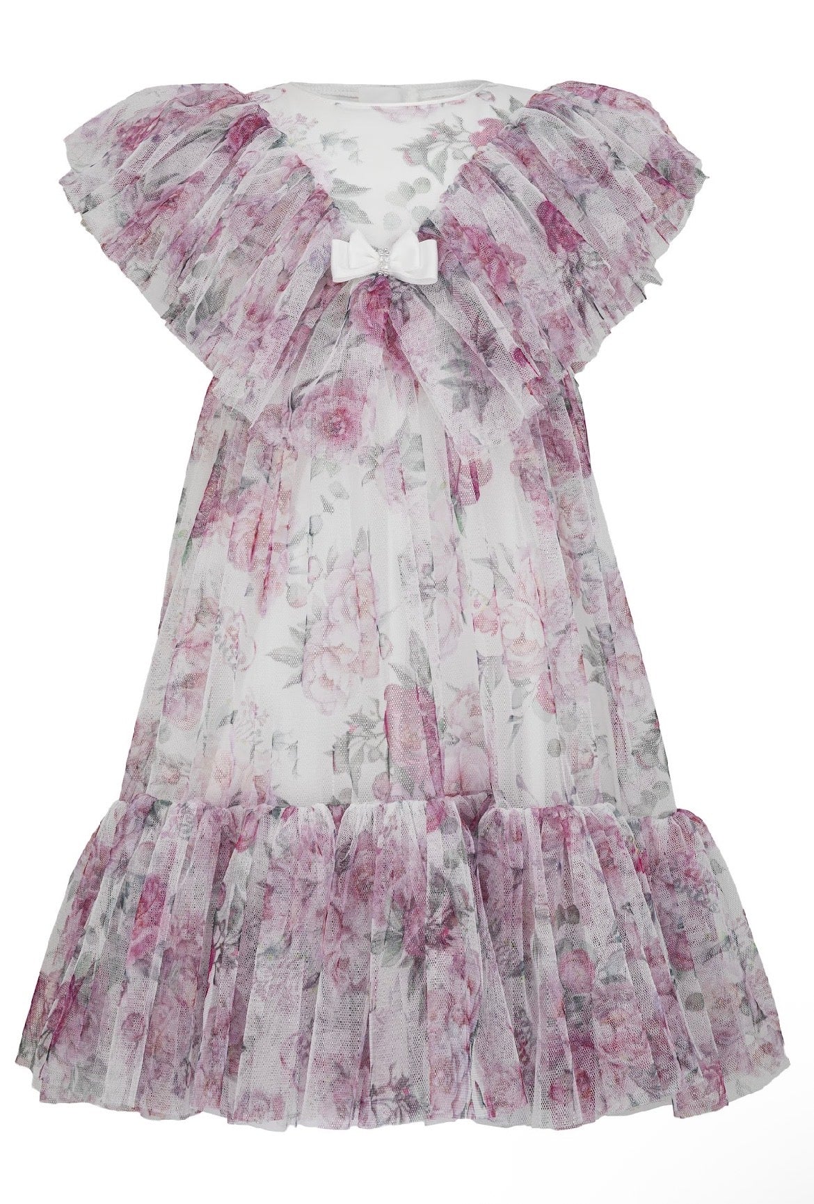 Blush Harmony Tulle Dress