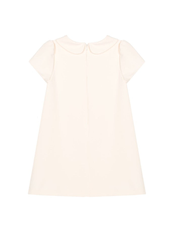 Beige Bows Dress
