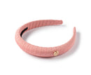 Ava Scalloped Headband - Coral