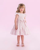 Pink Flowers Dress