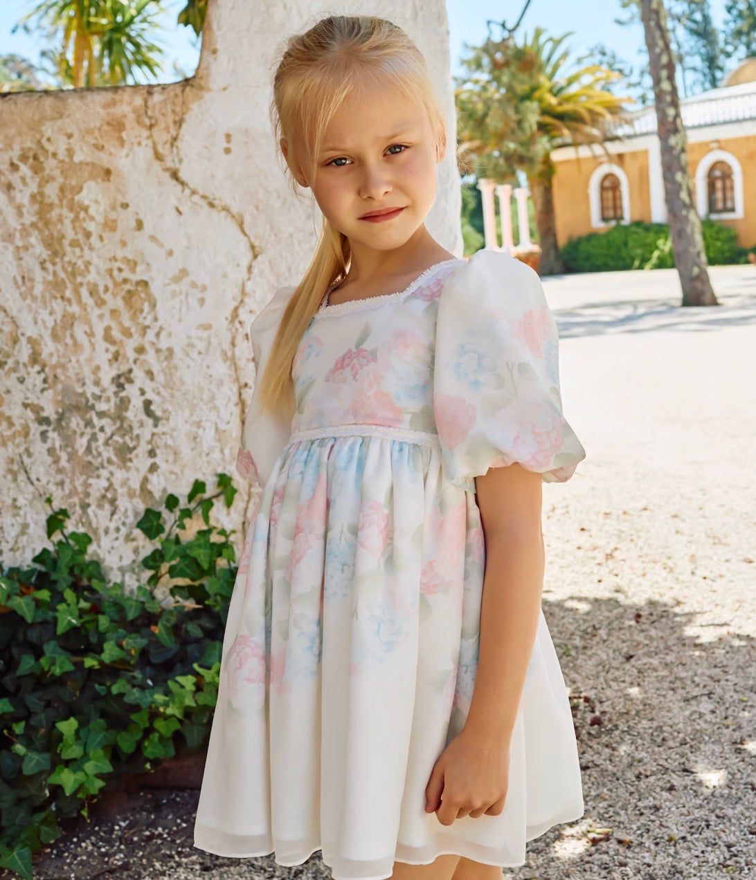 Ivory Garden Dress