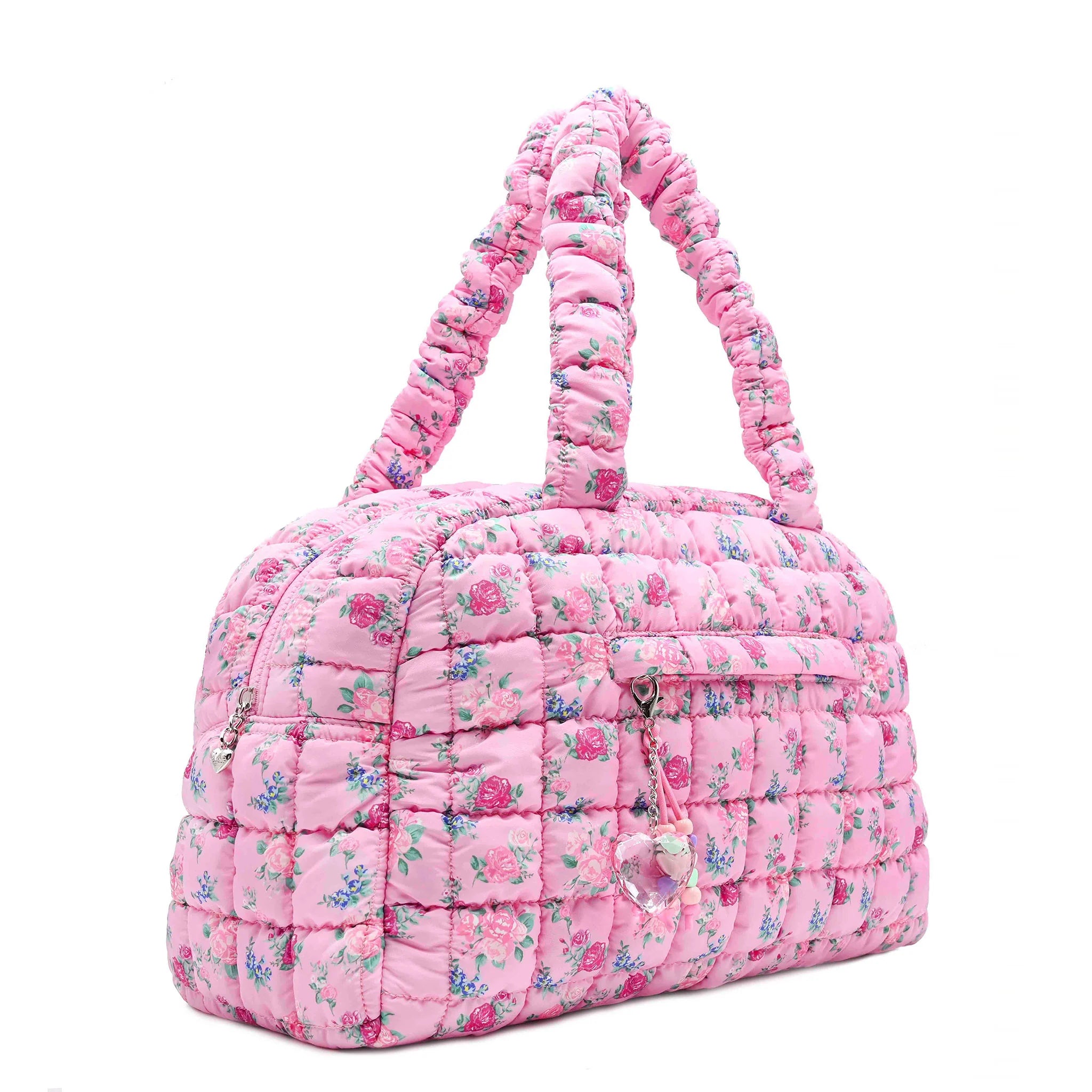 Rose Scrunch Duffle