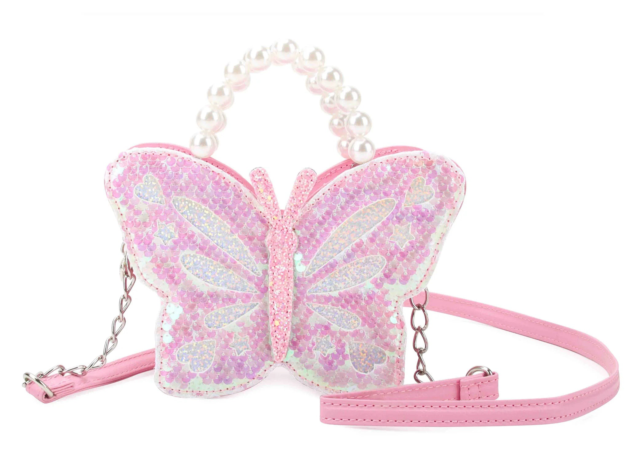Sequin Butterfly Crossbody