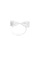 Heather Satin Wrap - White