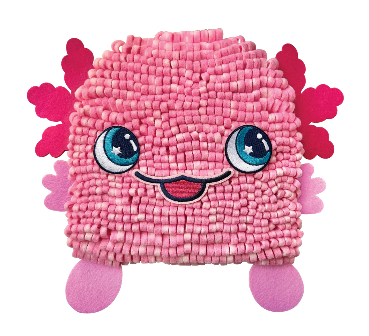 Magic Scrunch Pillow: Axolotl