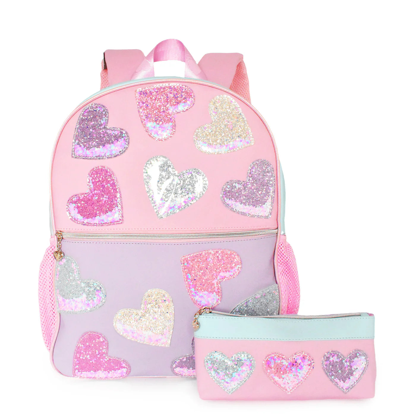 Heart Glitter Backpack