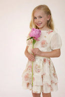 Off White Bouquet Dress