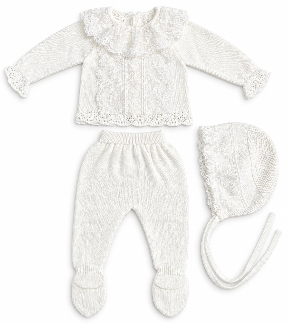 White Lace Set