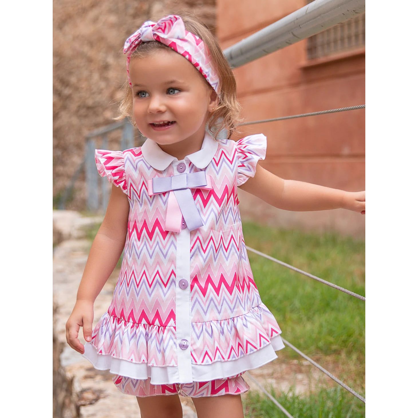 ZigZag Girls Pink Set