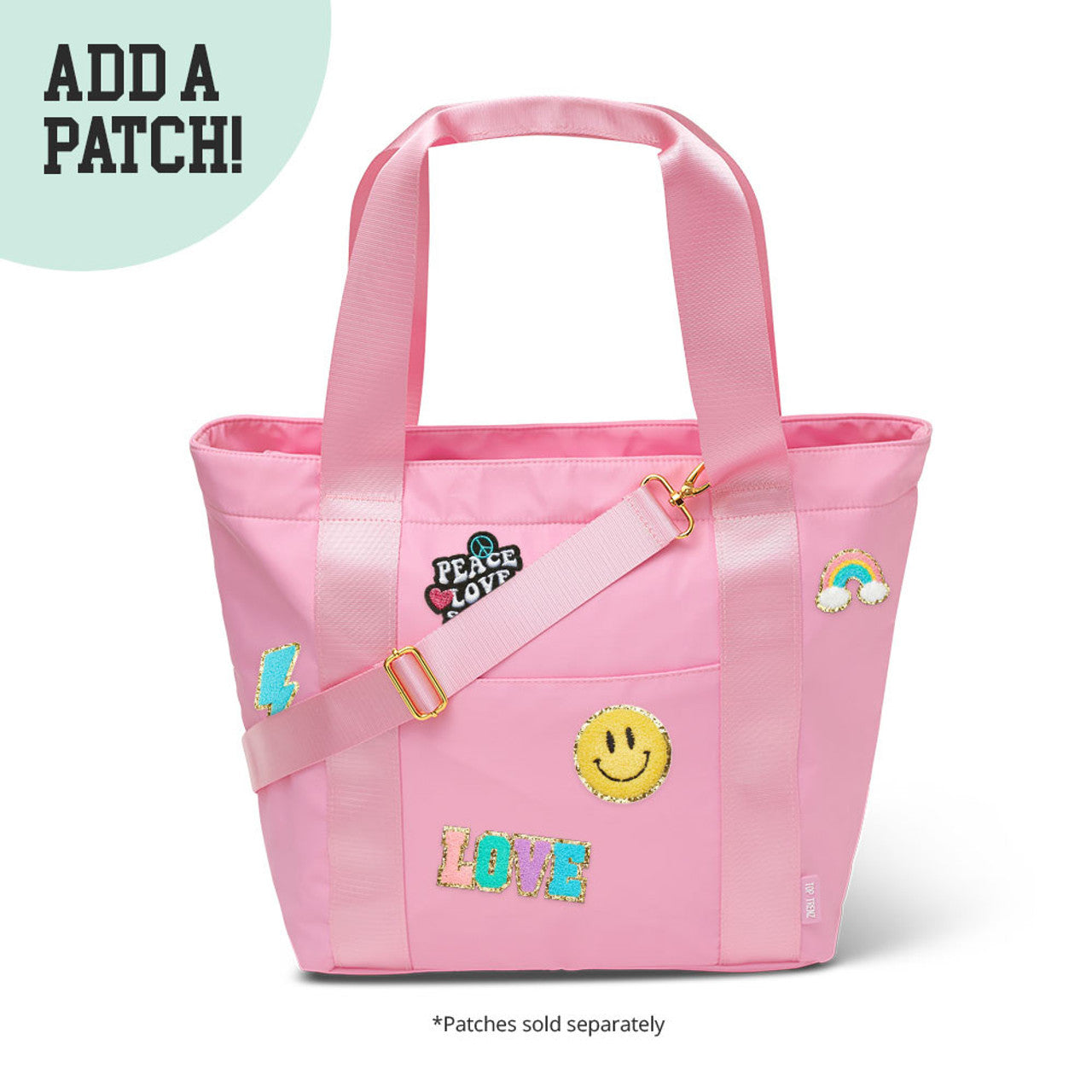 Classyc Nylon Tote - Pink