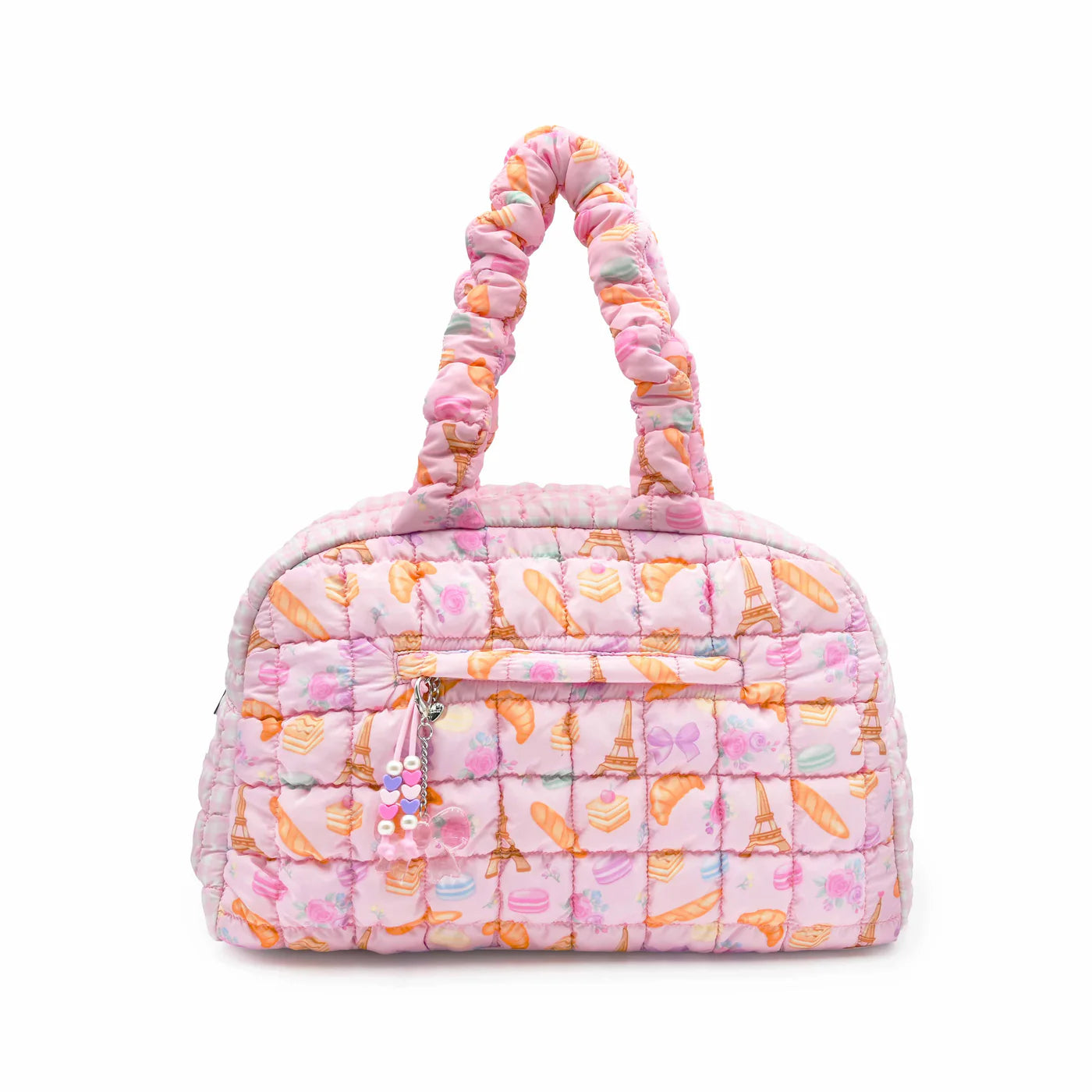 Paris Printed Duffle Bag