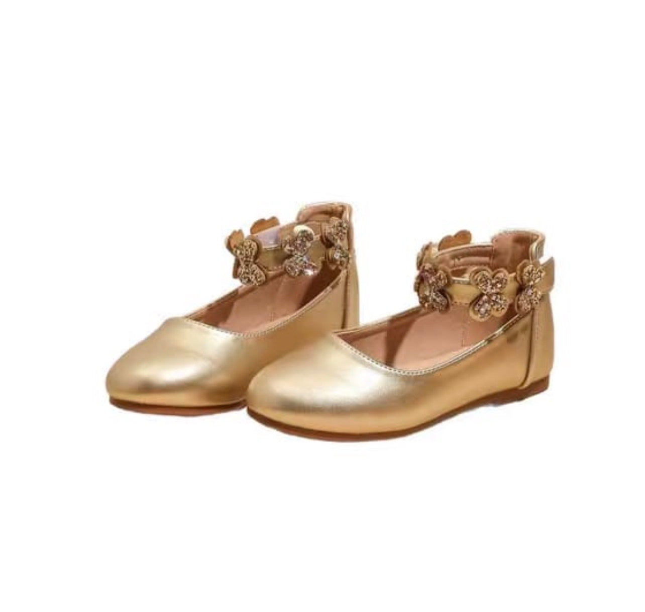 Flowered Golden Ballerina