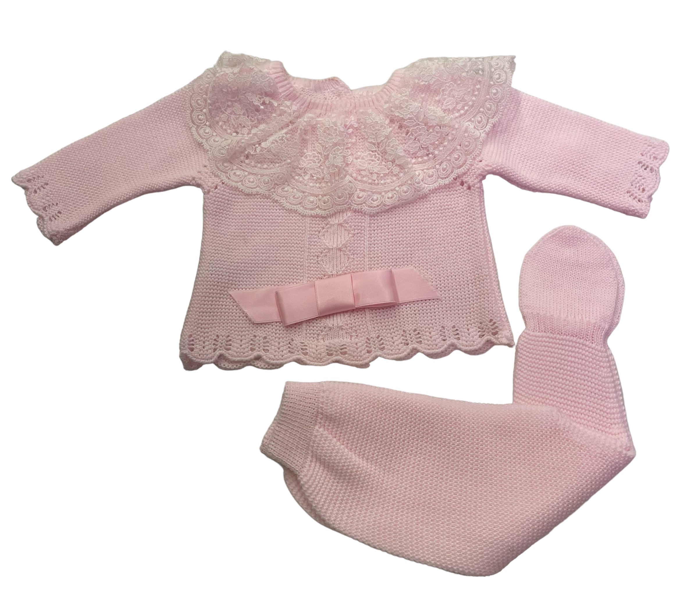 Pink Lace “take me home” Set