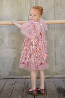 Heather Embroidery Border Dress