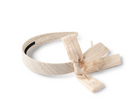 Side Bow Headband - Cream