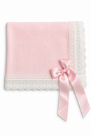 Pink Laced Blanket