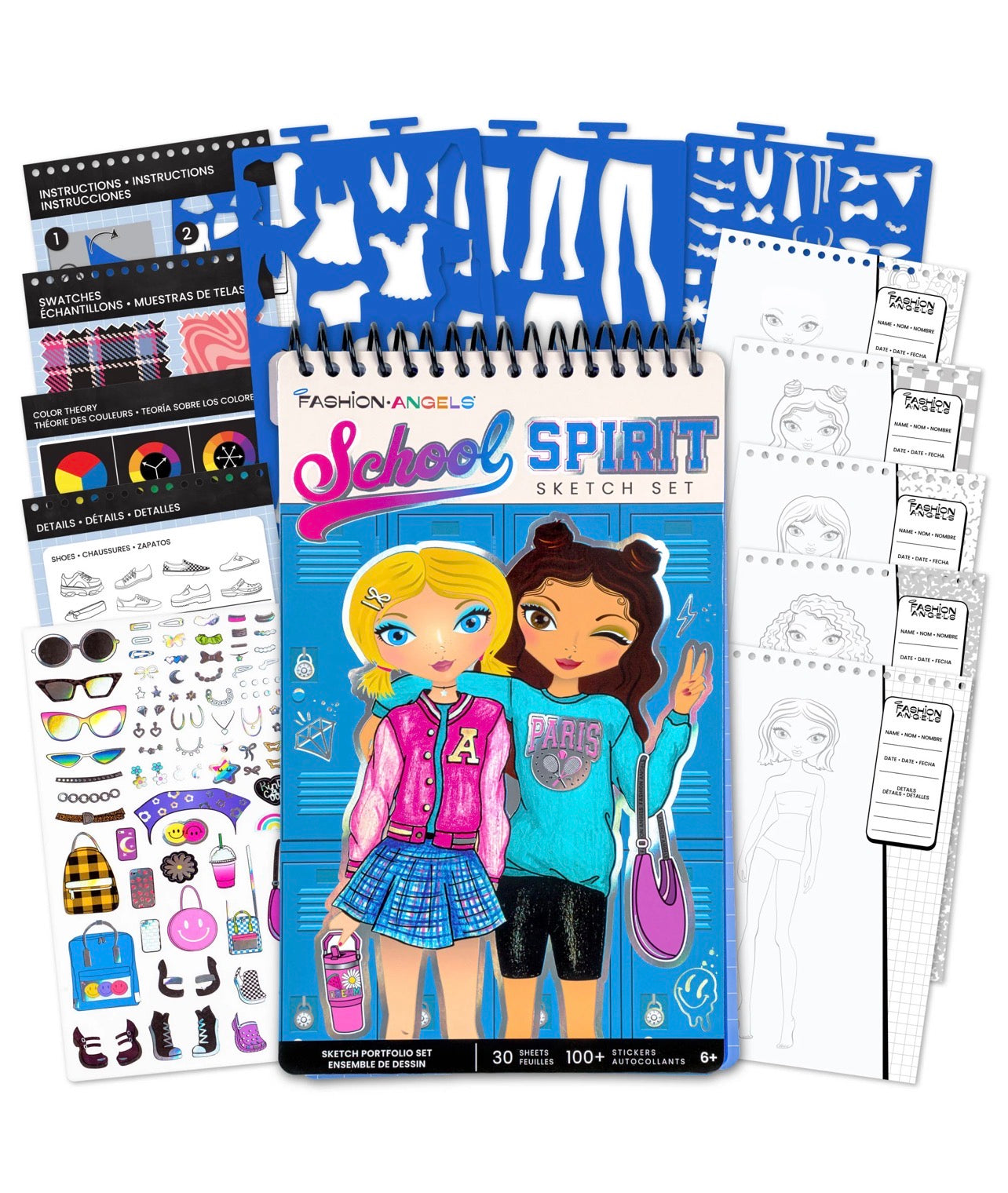 School Spirit Sketch Set