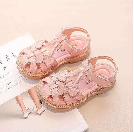 Pink Hearts Sandals