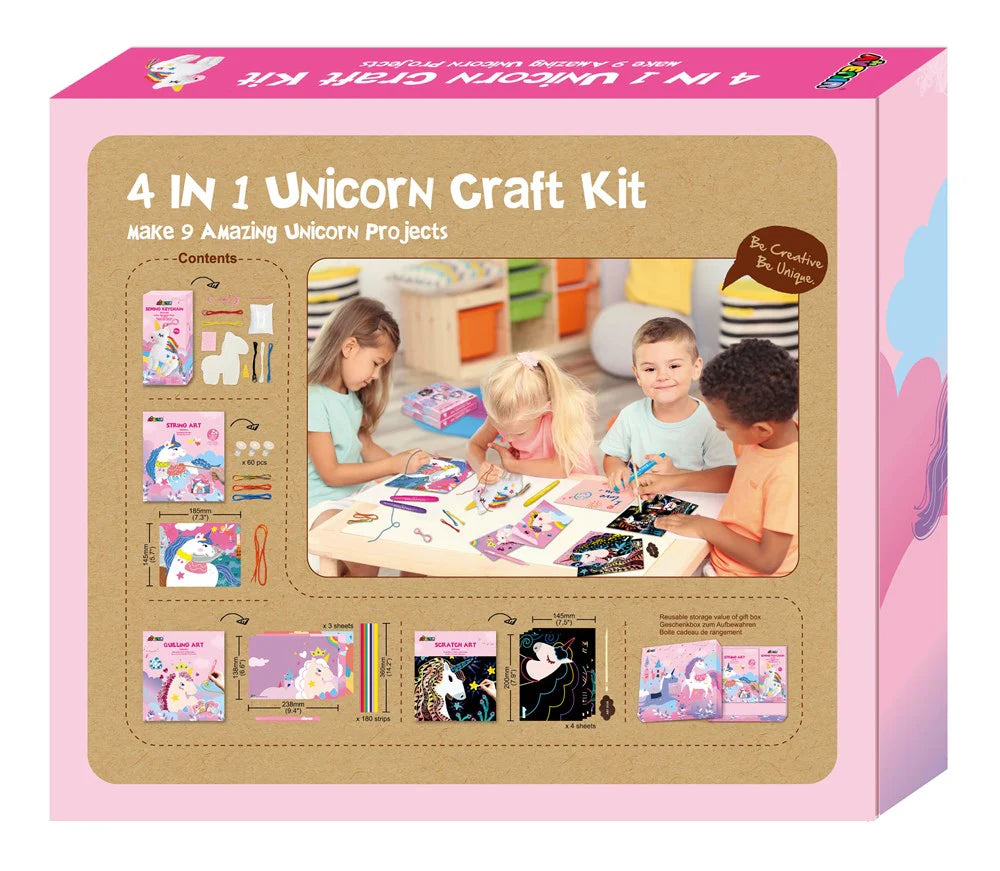 4 in 1 Unicorn Craft Kit