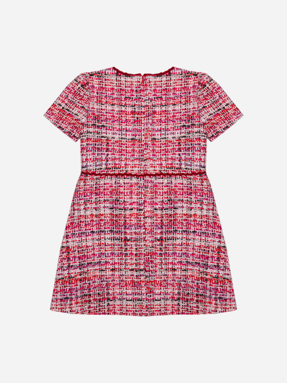 Red Tweed Dress
