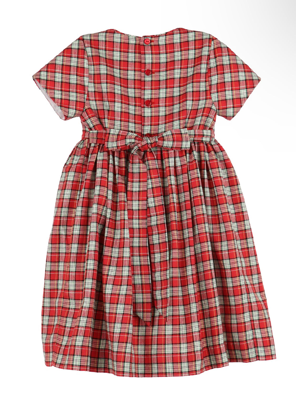 Scottish Check Smock Dress