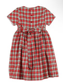 Scottish Check Smock Dress