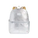 Kane Double Pocket Large Backpack - Silver