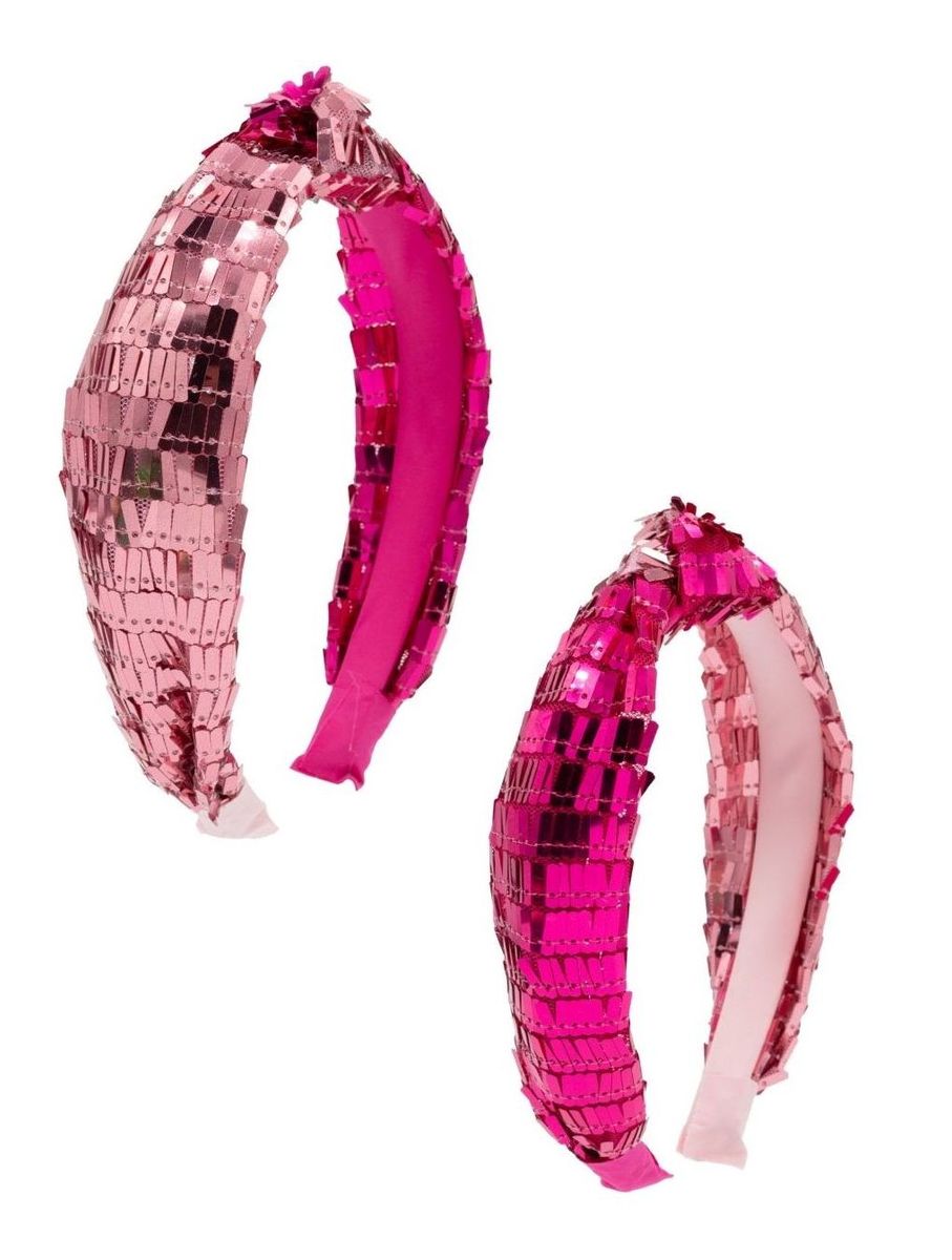 Pink & Hot Pink Tassel Headband