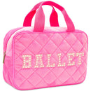 Ballet Quilted Large Cosmetic Bag