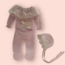 Pink Rose Newborn Set