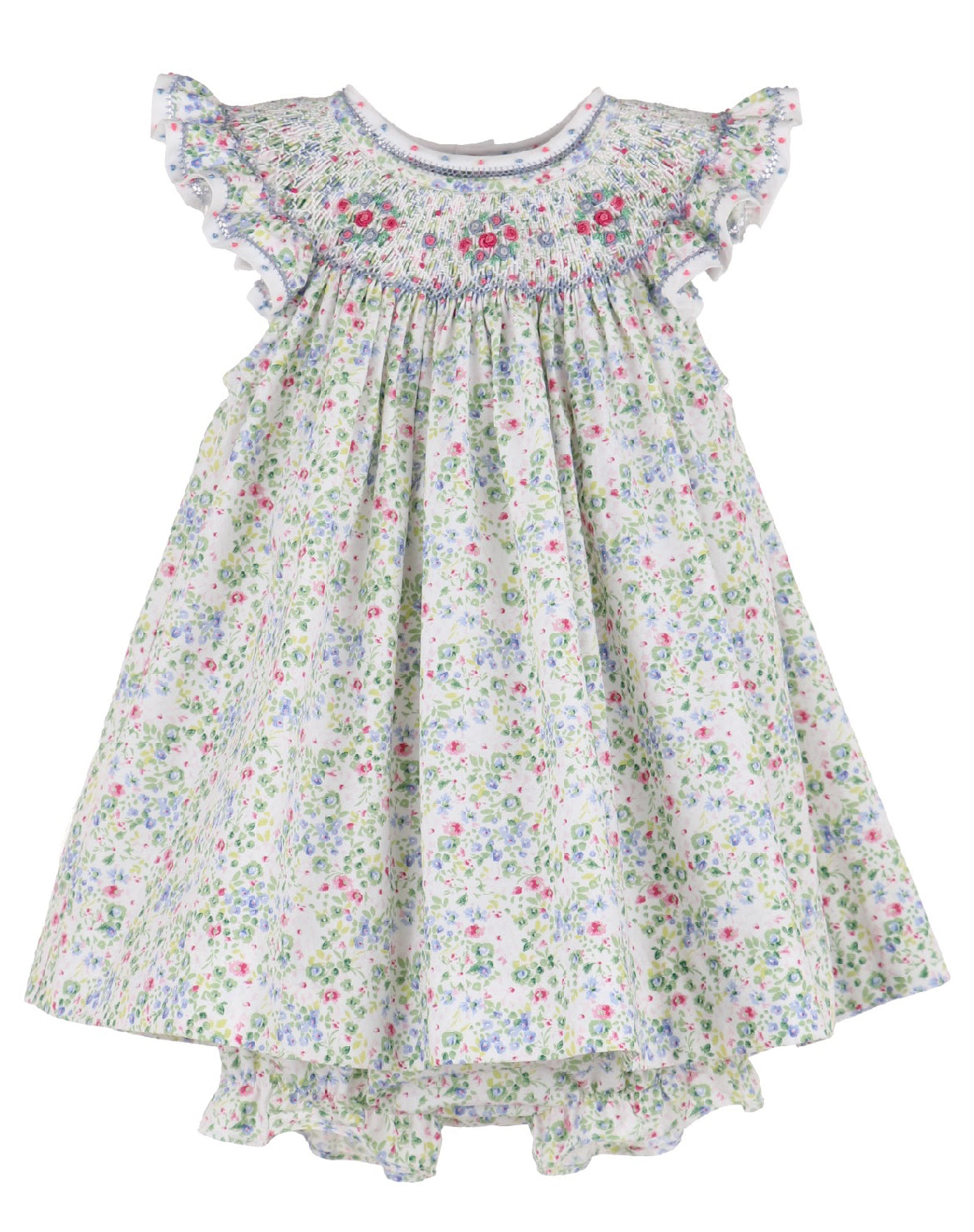 Berry Bouquet Smock Bishop Lilac