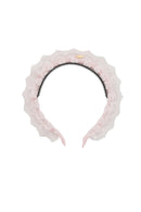 Lace Crown Headband - Pink