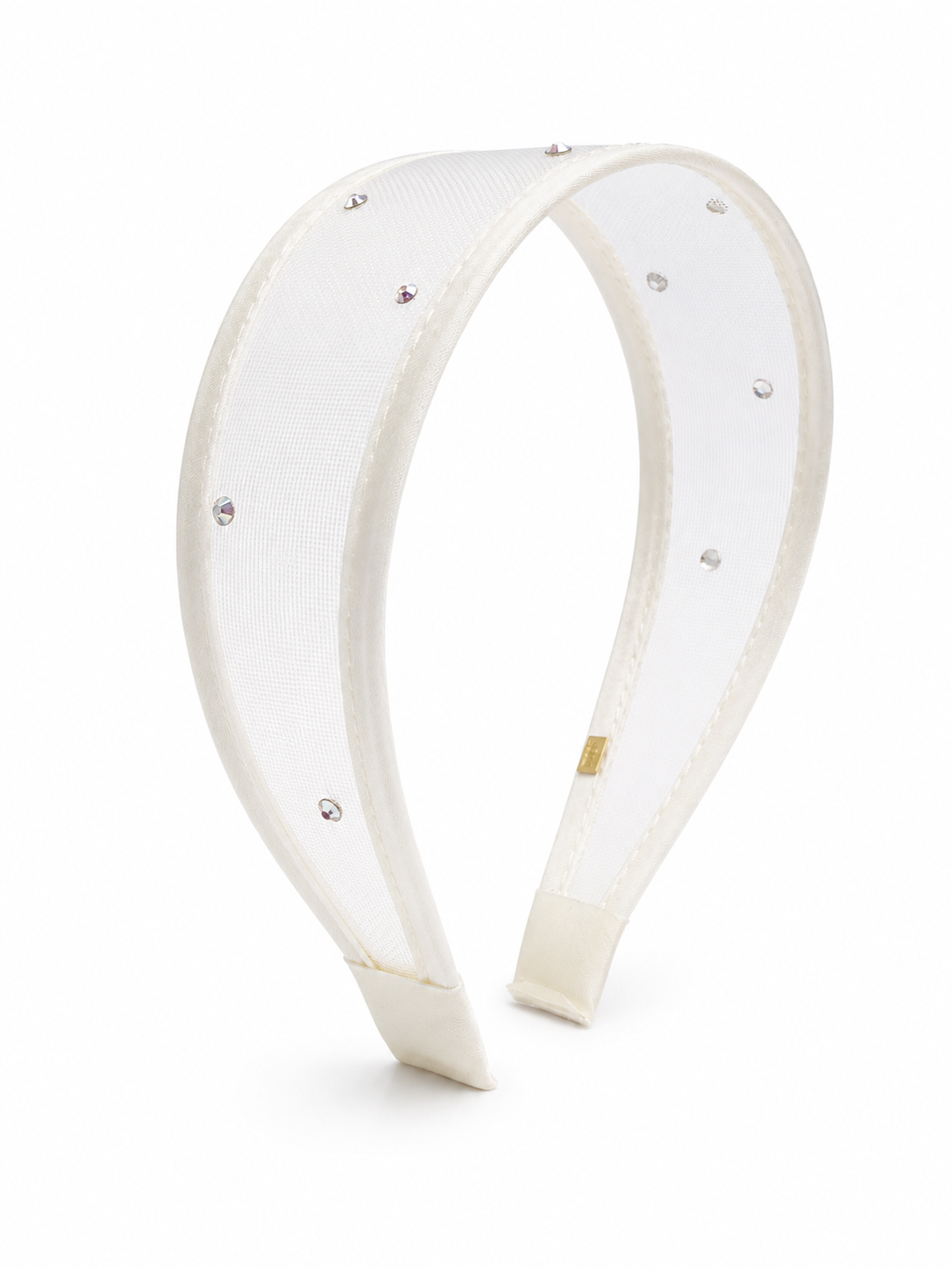 Beauty Mesh Headband - White