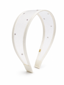 Beauty Mesh Headband - White