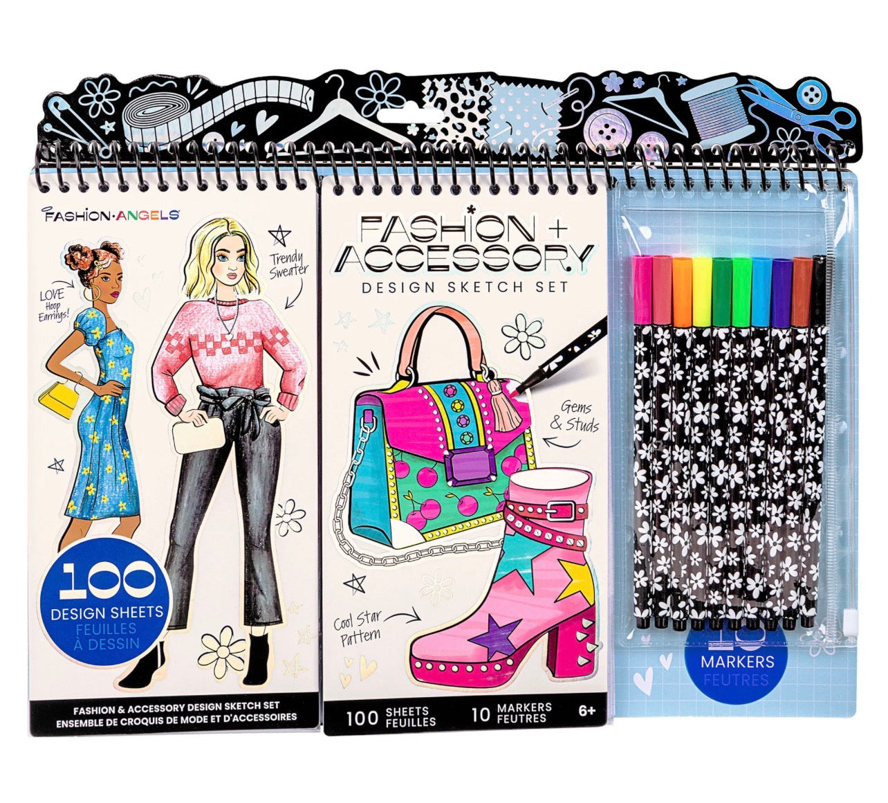 Fashion Accesory Design Sketch Set