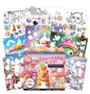 Capybara, Stickers & Coloring Set